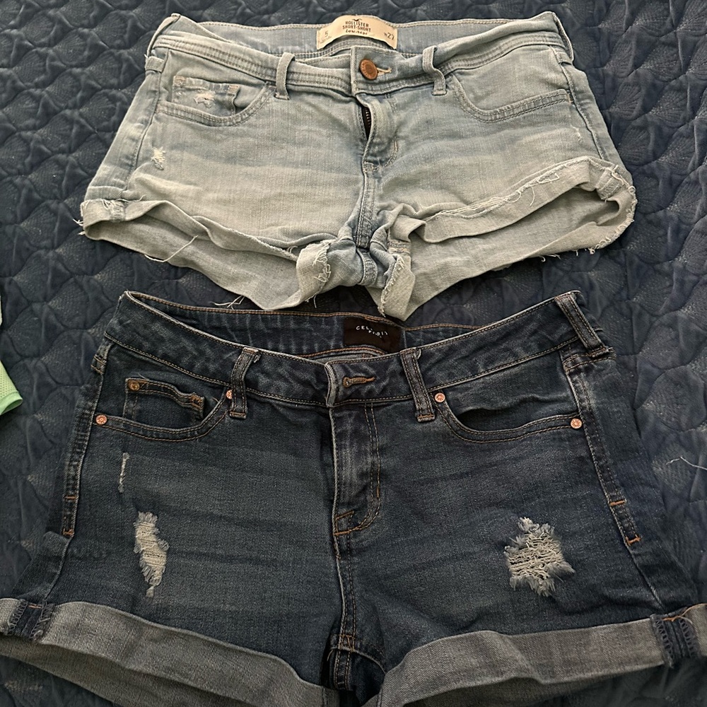 Blue Jean Shorts